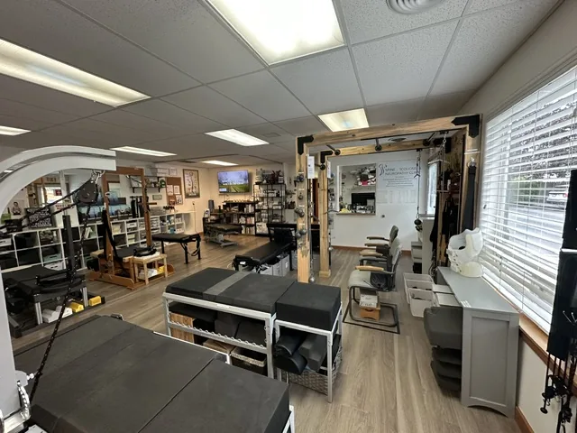 Strength and stability equipment at the clinic