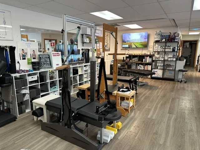 Exercise and rehab equipment at Spine and Scoliosis Clinic