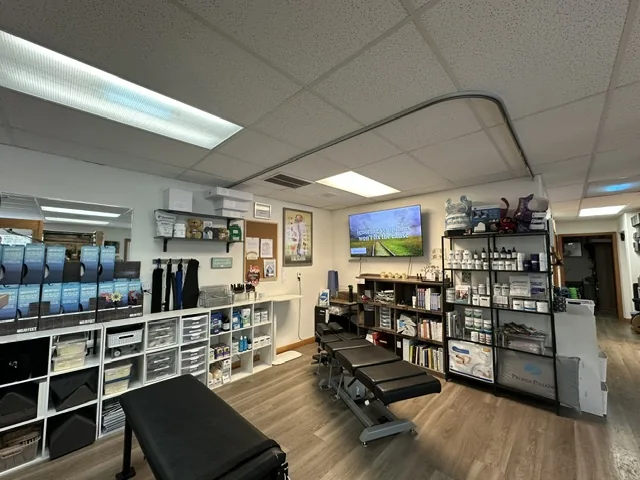 Supplements and support products at Spine and Scoliosis Clinic